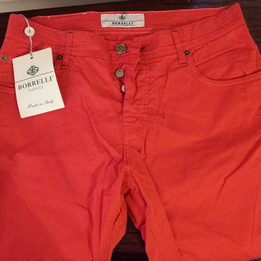 Red pants